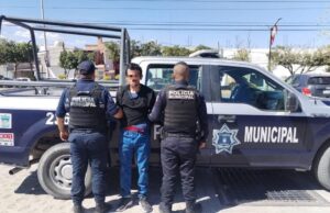 Detenido con arma en Pedro Escobedo
