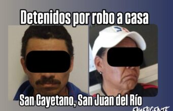 Detenidos en San Cayetano por robo a casa