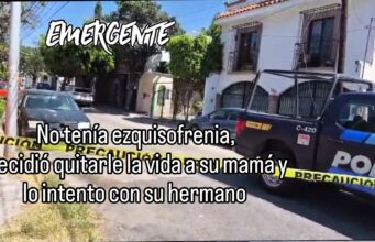 Joven que mató a su mamá, no tenía ezquisofrenia