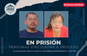 En prisión 2 personas por feminicidio en El Tángano