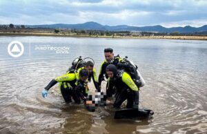 Rescatan cuerpo de joven en Presa El Batán