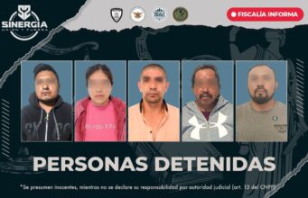 Detenidas 13 personas en San Juan del Río y Amealco