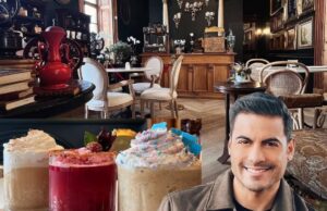 Carlos Rivera inaugura su cafetería en Huamantla, Tlaxcala