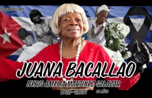 Murió la artista cubana Juana Bacallao a los 98 años