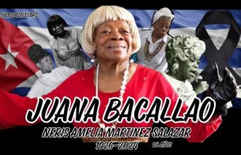 Murió la artista cubana Juana Bacallao a los 98 años