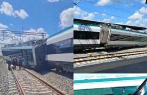 Se descarrila El Tren Maya a Izamal, Yucatan