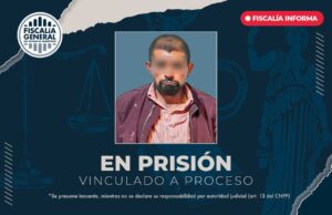 Obtiene FGE prisión para imputado de robo calificado