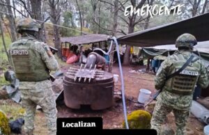 Narco laboratorio en El Márques