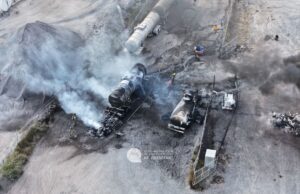 Explosión de pipa con hidrocarburo en La Quebradora