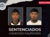 Condenan a dos hombres por homicidio en El Organal