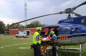 Se atendieron 207 traslados aéreos en el año