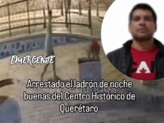 Condenan a ladrón de noche buenas en el centro histórico de Querétaro