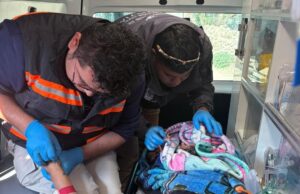 Atienden parto en Barrio de Puerto Chiquihuite en Cadereyta