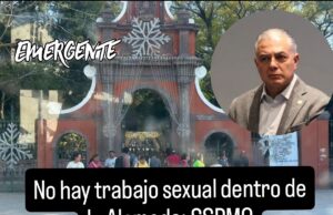 No hay trabajo sexual dentro de la Alameda Hidalgo: Ferrusca