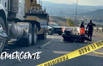 Muere motociclista en la Fray Junipero Serra