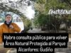 Habrá consulta pública para Área Natural de Los Alcanfores: Gudiño Torres