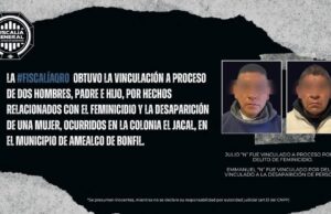 Padre e hijo a prisión por Feminicidio en Amealco