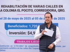 Entregan obras en Vista Hermosa y El Pocito en Corregidora