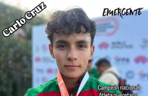 Carlo Cruz, Atleta queretano en el iberoamericano
