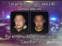 Culpables de la muerte de 2 policías en Casa Blanca, condenados a 90 años