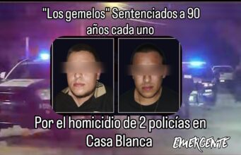 Culpables de la muerte de 2 policías en Casa Blanca, condenados a 90 años