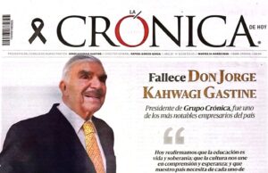 Fallece Jorge Kahwagi Gastine a los 85 años de edad.