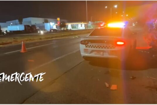 Muere arrollado al intentar cruzar en el Libramiento Sur poniente