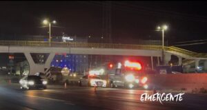 Dos jóvenes mueren arrollados en la carretera 57