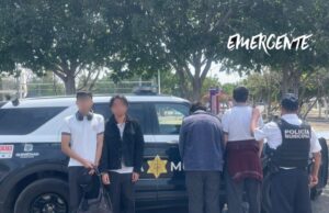 Estudiantes detenidos por beber en el parque de Belen