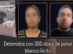 Detenidos con 300 dosis de coca en Los Encinos