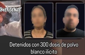 Detenidos con 300 dosis de coca en Los Encinos