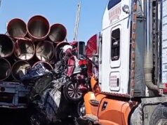 Trailer ocasiona carambola en la México Querétaro