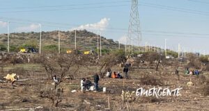 Autoridades supervisan repartición de espacios en Hectáreas en El Márques