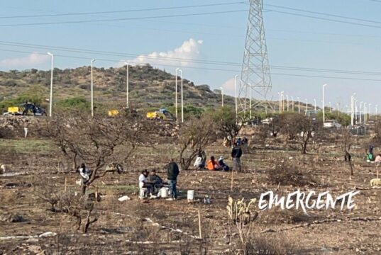Autoridades supervisan repartición de espacios en Hectáreas en El Márques