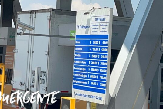 Aumentan costo de casetas en carreteras Mexico Querétaro