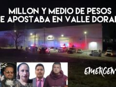 Millón y medio de pesos se apostaba en Valle Dorado 2000