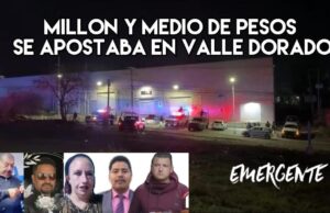 Millón y medio de pesos se apostaba en Valle Dorado 2000