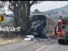 Choque de autobús de pasajeros en Querétaro deja 9 muertos