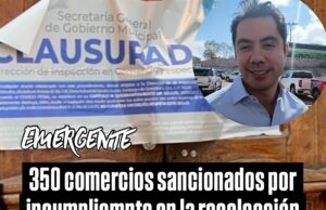 Se han sancionado 350 comercios por incumplimiento en la recolección de basura: Felifer