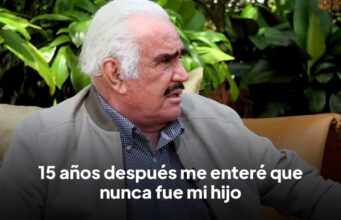 Vicente Fernández y el hijo que no era su hijo