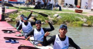 Ganan jalpenses 23 medallas en canotaje dentro de la Olimpiada Nacional