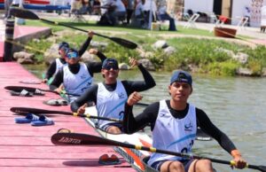 Ganan jalpenses 23 medallas en canotaje dentro de la Olimpiada Nacional