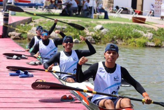Ganan jalpenses 23 medallas en canotaje dentro de la Olimpiada Nacional