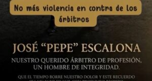 PARO DE ÁRBITROS POR LA MUERTE DE PEPE ESCALONA EN CORREGIDORA