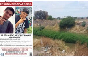 Buscan cuerpo de joven desaparecido en El Garambullo