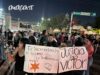 Manifestantes exigen justicia por el biker Víctor en Prol Tecnológico
