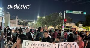 Manifestantes exigen justicia por el biker Víctor en Prol Tecnológico