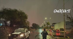 Intensa lluvia en San Juan del Río 🚨🚦