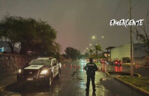Intensa lluvia en San Juan del Río 🚨🚦