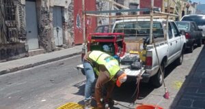 Municipio de Querétaro implementan rejillas temporales para reforzar la seguridad vial